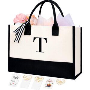 Elegant Personalized Tote Bag for Women - Perfect for Birthdays, Weddings & More